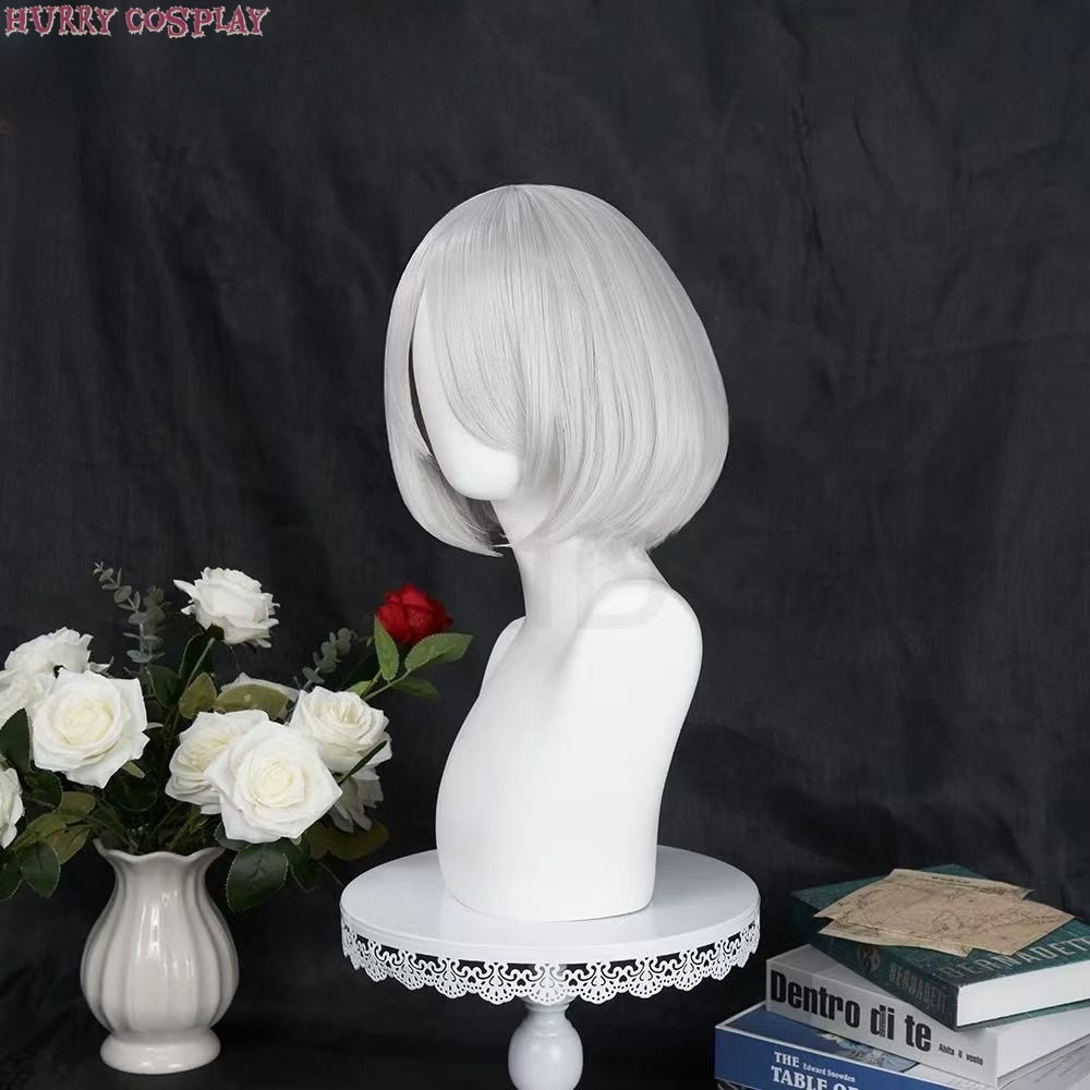 Game Cosplay,Nier: Automata,Wigs,NieR Automata Yuhar 2b sister Cosplay Costume - Wig